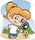Fille En Observant Des Fleurs Avec Une Loupe Vecteurs libres de droits et  plus d'images vectorielles de Analyser - iStock